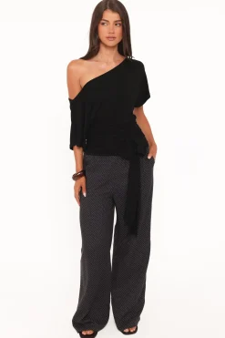 Clarke Off The Shoulder Tie Top