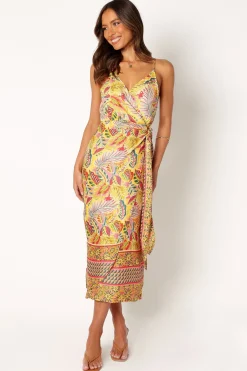 Clement Wrap Midi Dress