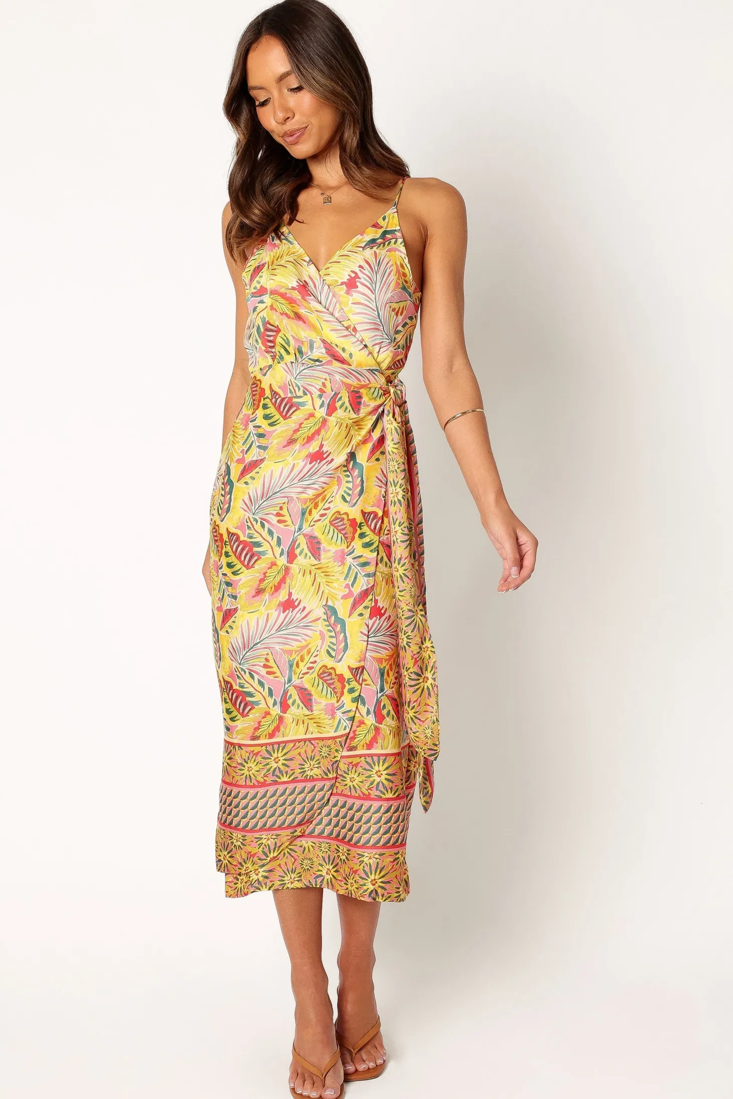 Clement Wrap Midi Dress