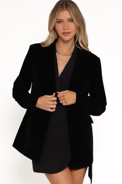Clive Velvet Blazer