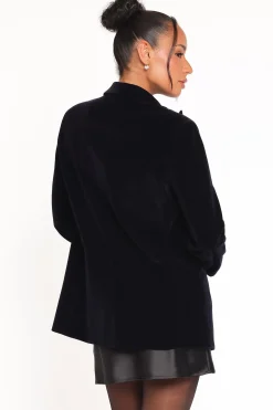 Clive Velvet Blazer