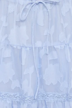 Clodagh Textured Tiered Mini Skirt
