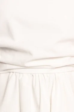 Clo Puff Sleeve Midi Dress