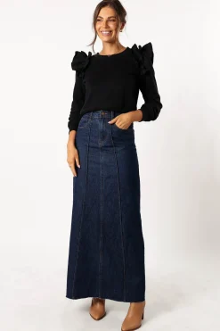 Cora Ruffle Sleeve Sweatshirt