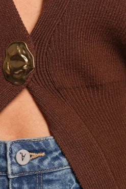 Cyrelle Single Button Cardigan