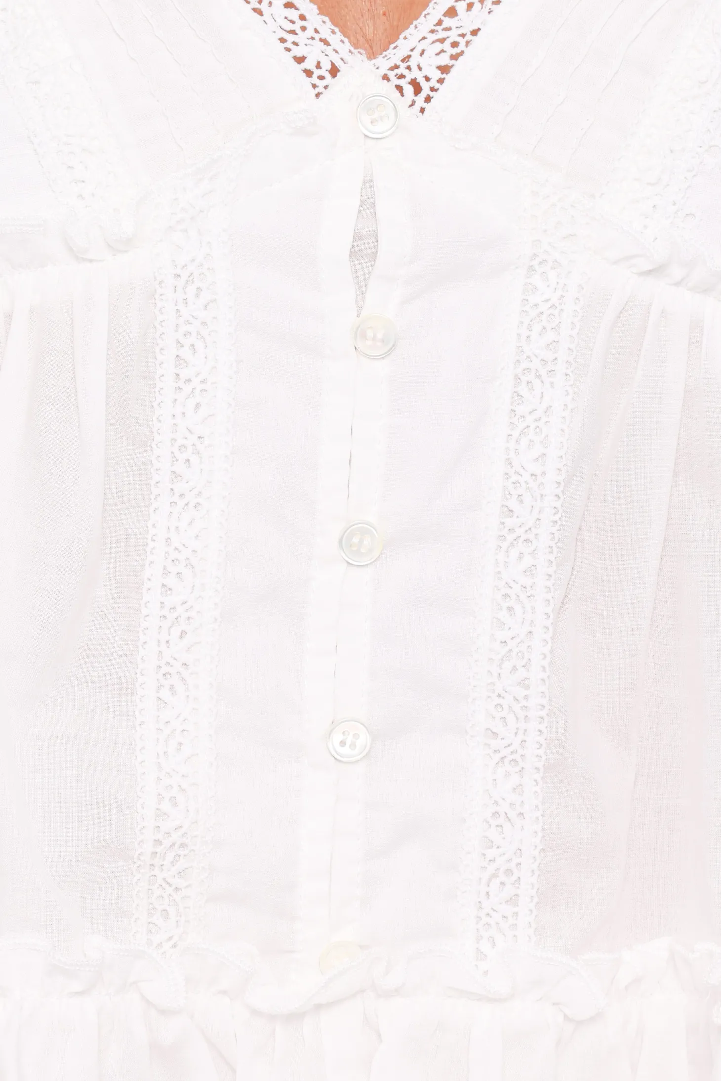Daisy Cap Sleeve Top