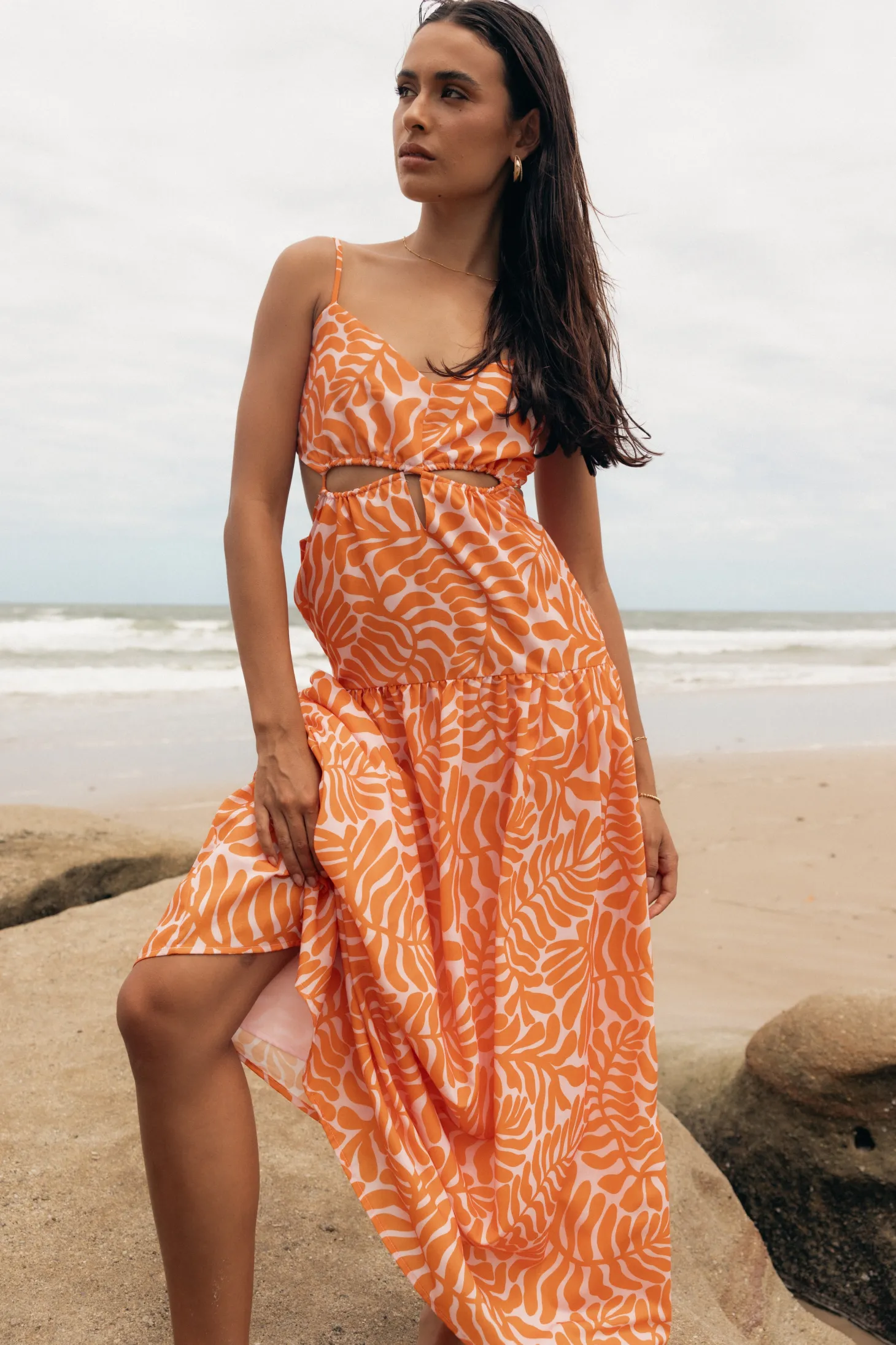 Dalton Cut Out Maxi Dress