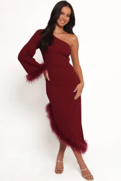 Dame One Shoulder Midi Dress