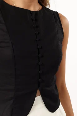 Daniella Linen Vest