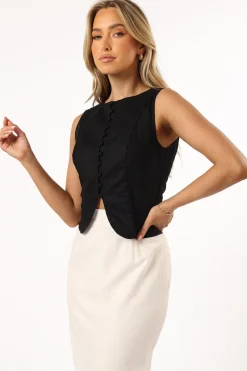 Daniella Linen Vest