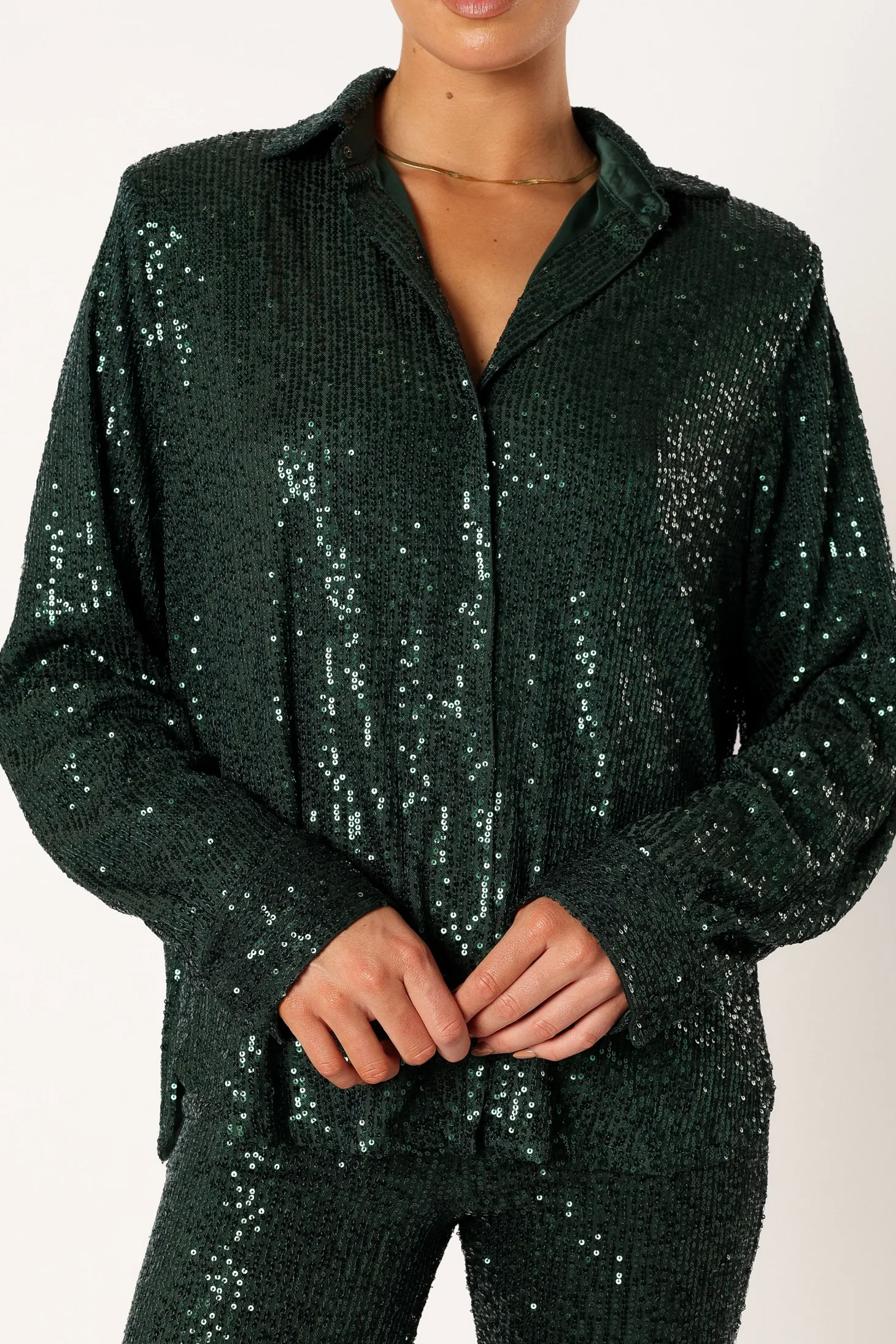 Darcy Sequin Two Piece Pant Set