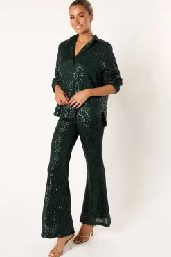 Darcy Sequin Two Piece Pant Set