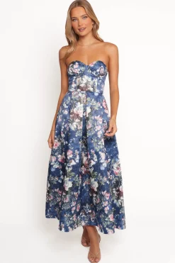 Darina Strapless Midi Dress