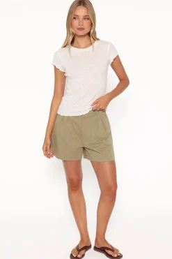 Darla Pointelle Baby Tee