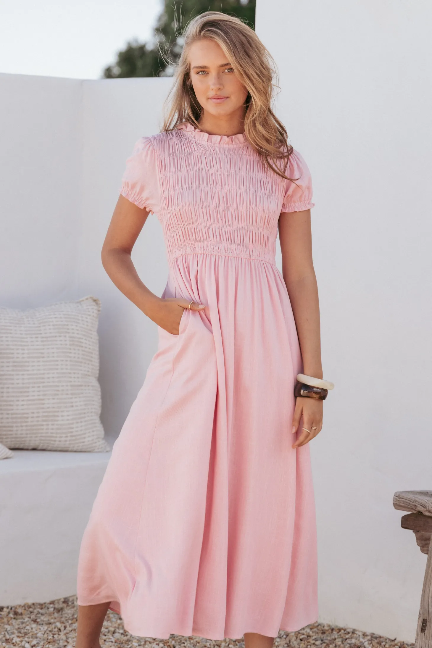 Darla Puff Sleeve Dress