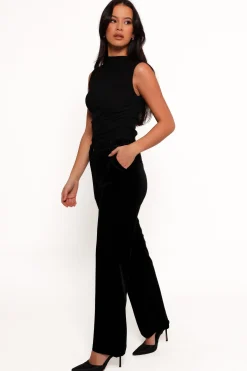 Darla Velvet Wide Leg Pants