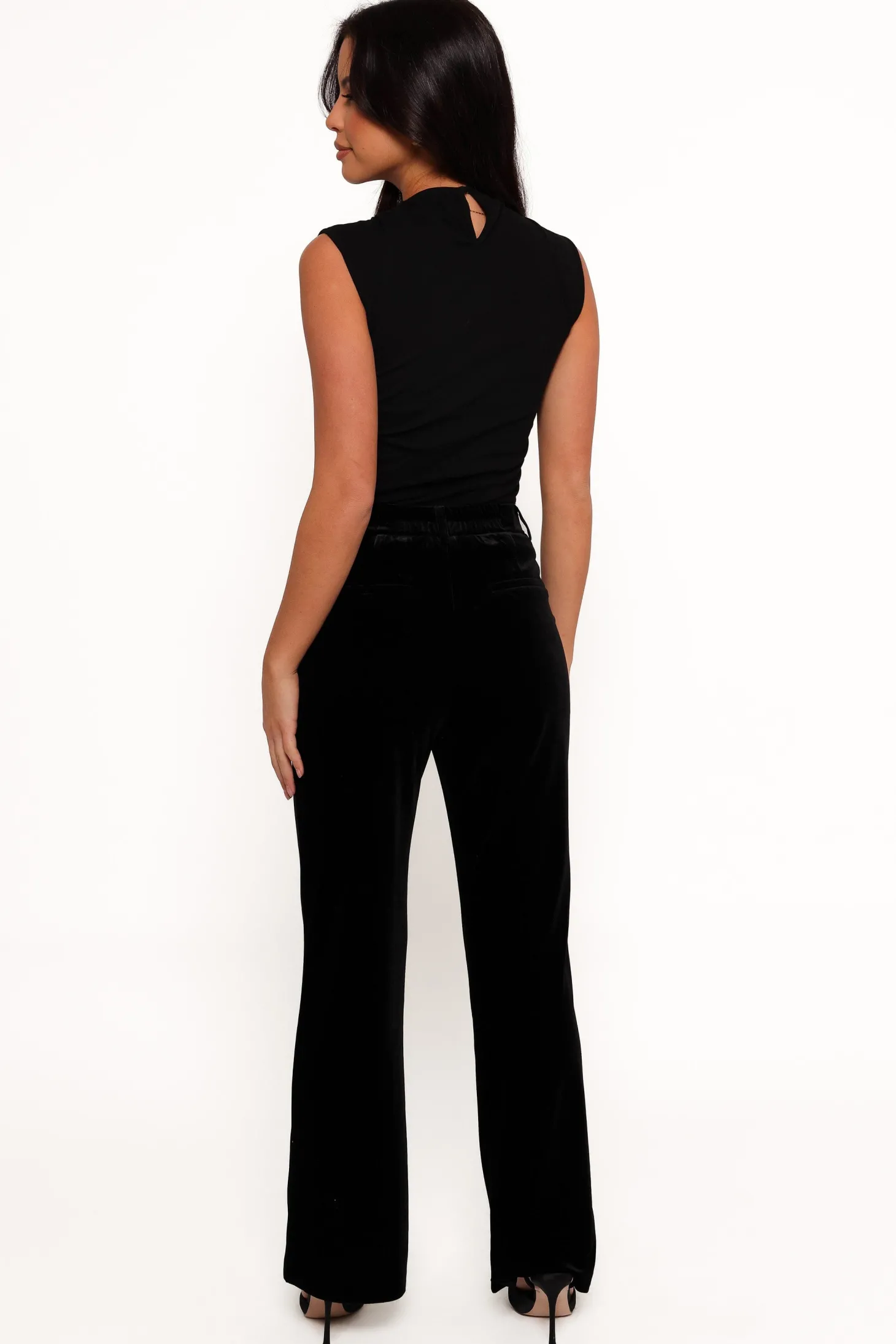 Darla Velvet Wide Leg Pants