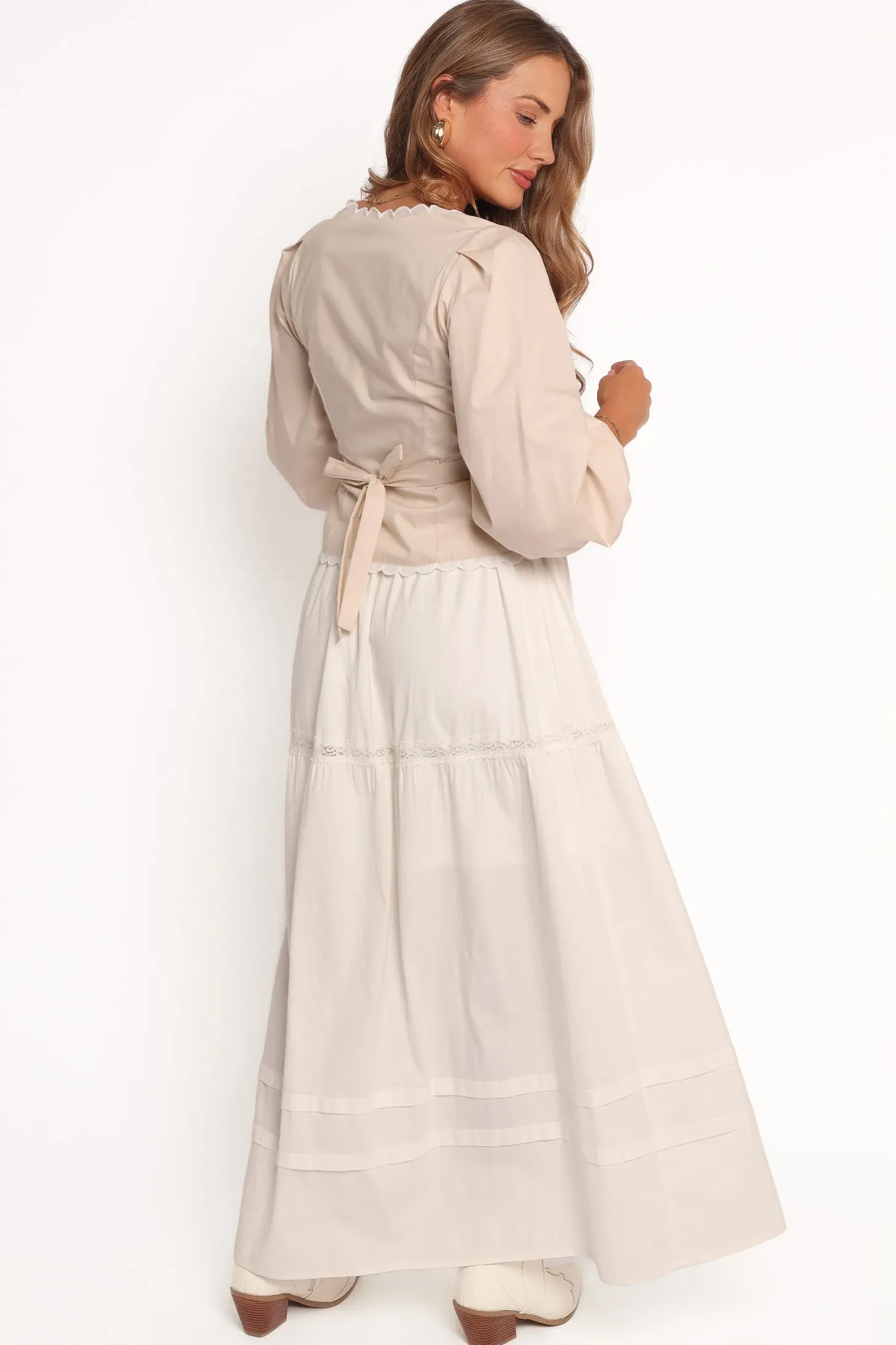 Darlia Tiered Maxi Skirt
