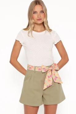 Davey Scarf Tie Shorts