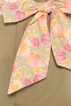 Davey Scarf Tie Shorts
