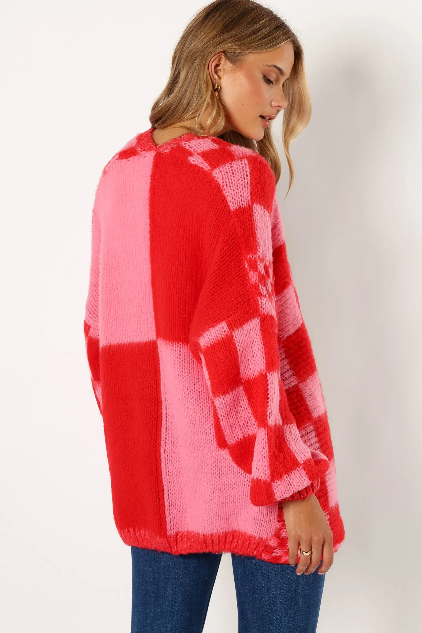 Davina Pattern Open Front Cardigan