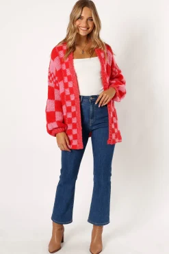Davina Pattern Open Front Cardigan