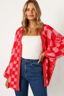 Davina Pattern Open Front Cardigan