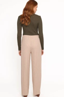 Davis Pleated Knit Pant