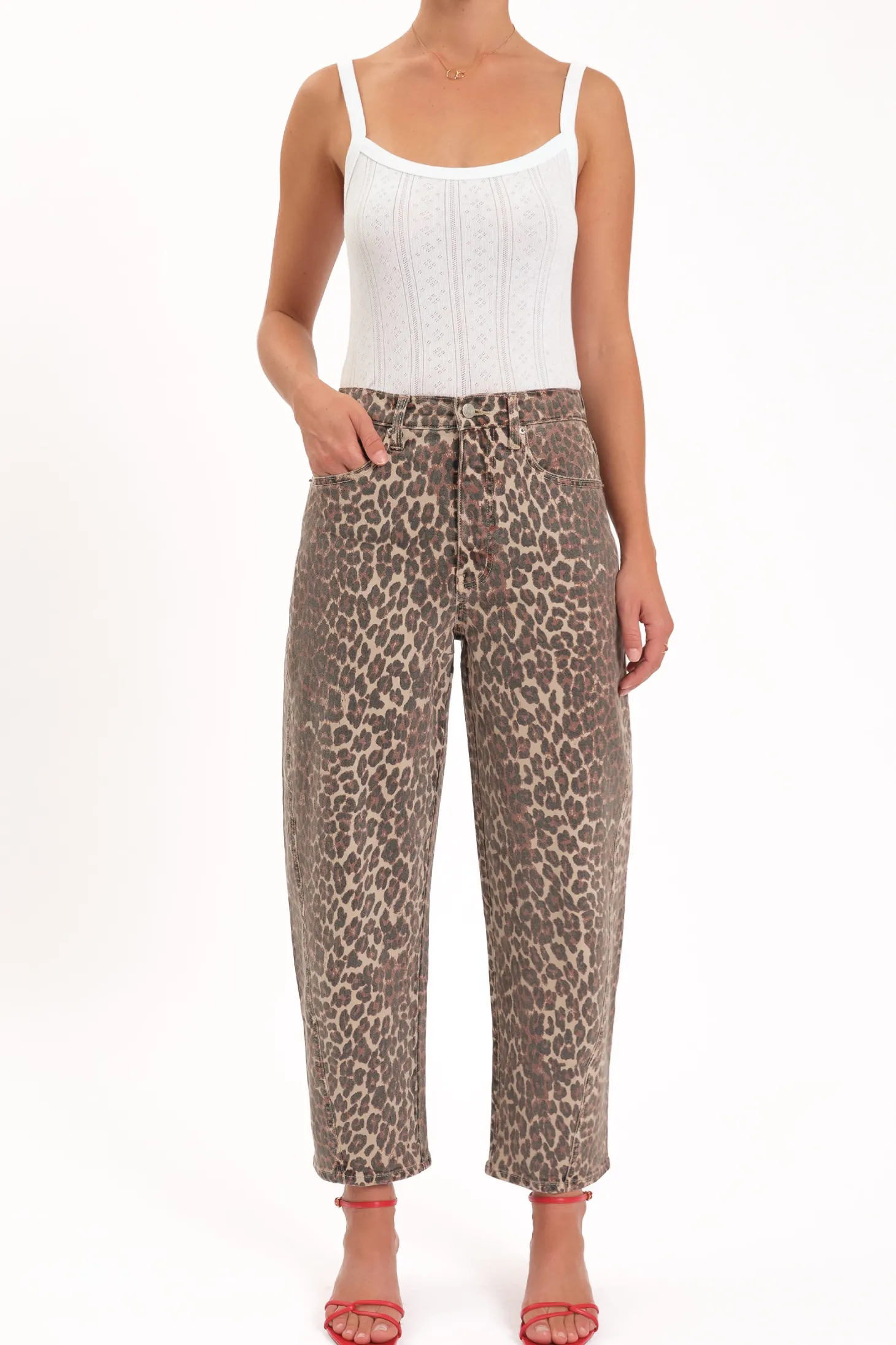 Daze Westward Barrel Leg Jeans