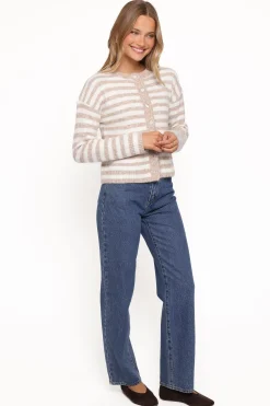 Dean Striped Cardigan