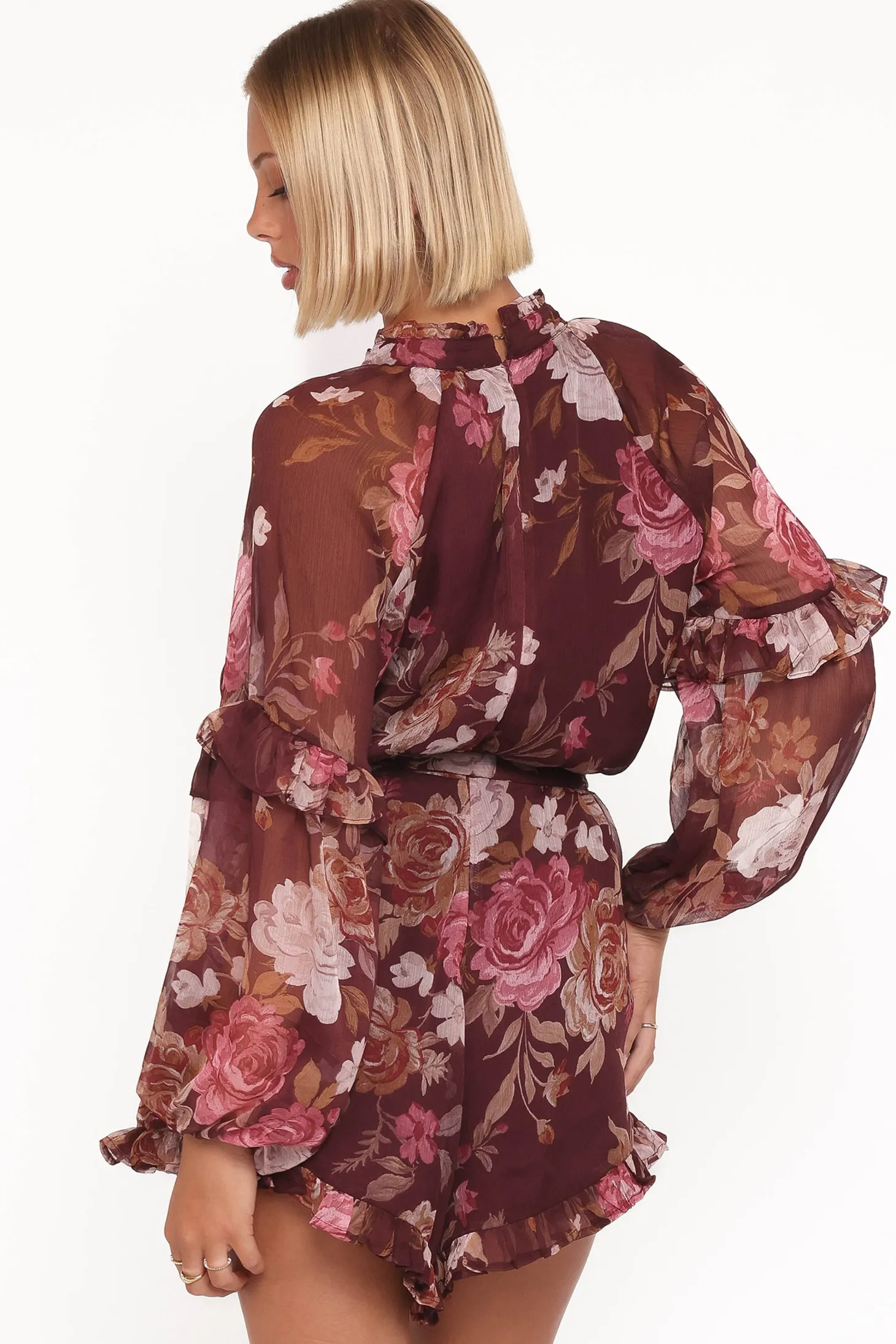 Delaney Long Sleeve Romper