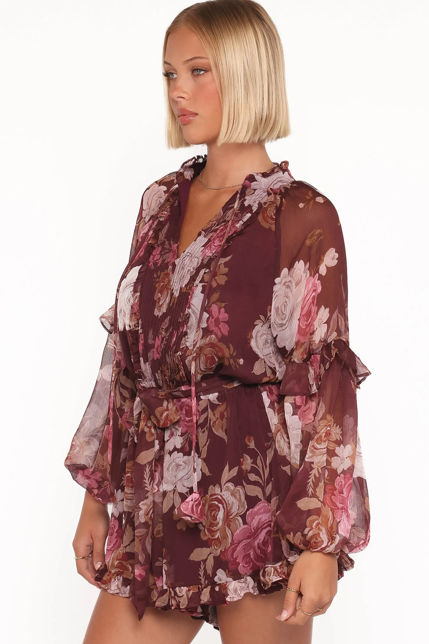 Delaney Long Sleeve Romper