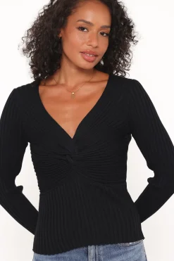 Demi Twist Detail Knit Top