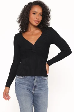 Demi Twist Detail Knit Top
