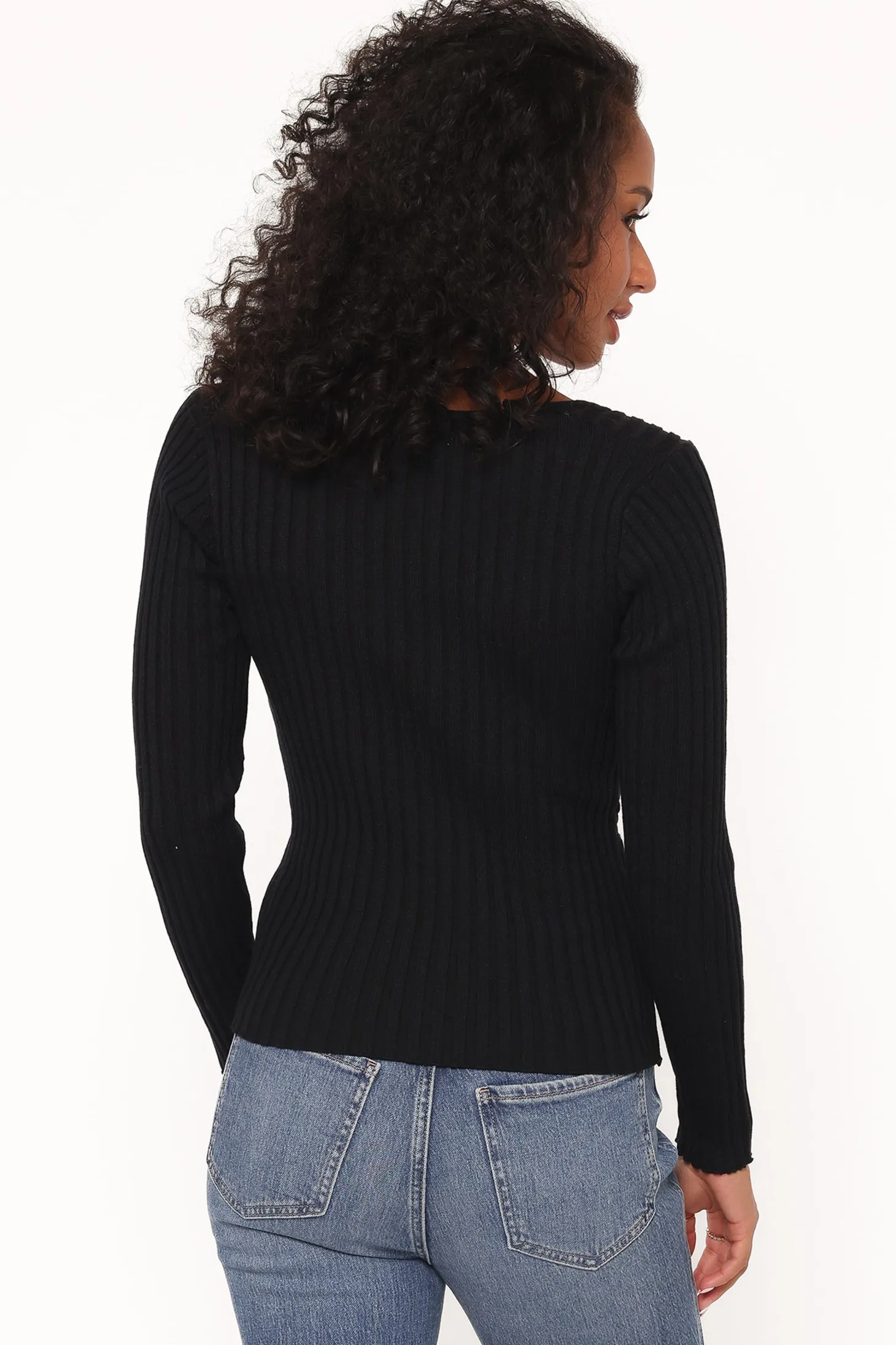 Demi Twist Detail Knit Top