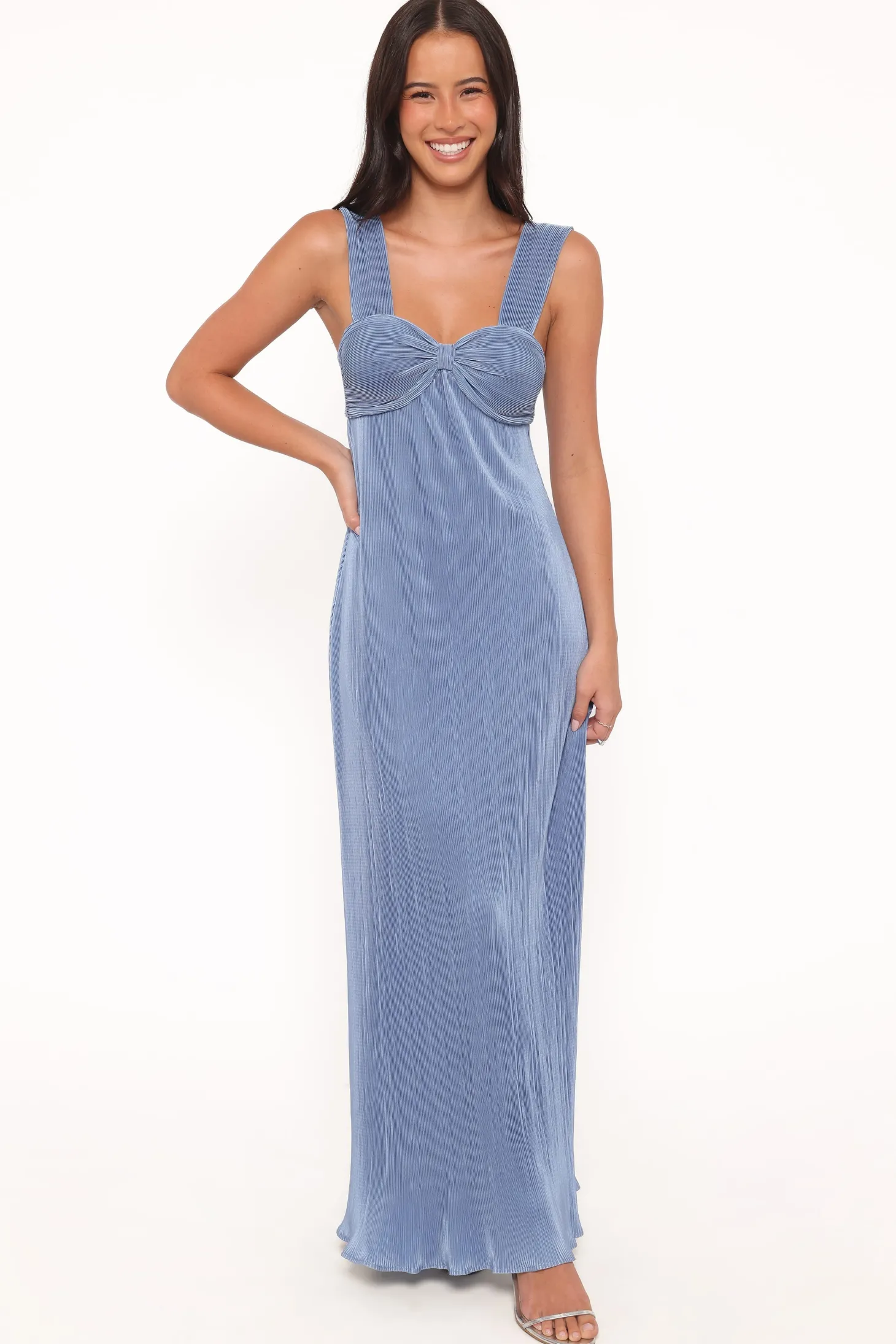 Dolores Pleated Maxi Dress
