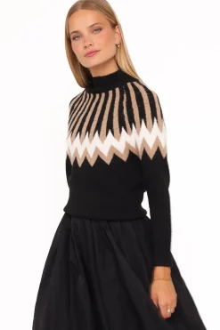 Donner Fairisle Mockneck Sweater
