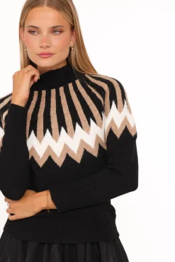 Donner Fairisle Mockneck Sweater