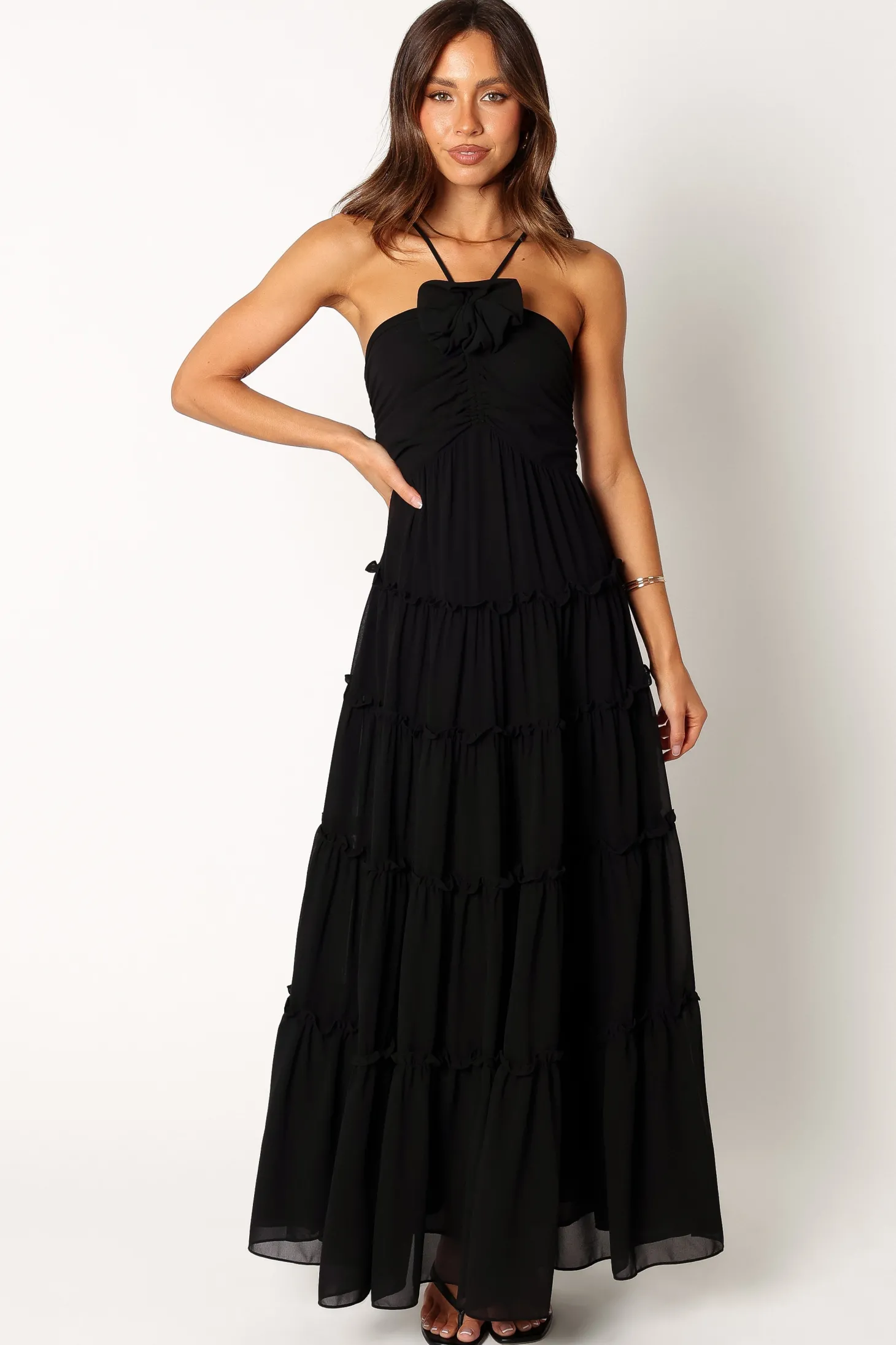Dottie Halterneck Maxi Dress