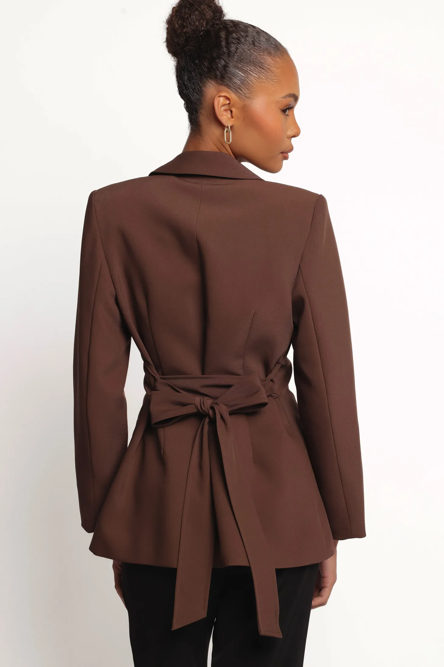 Eliana Waist Tie Blazer