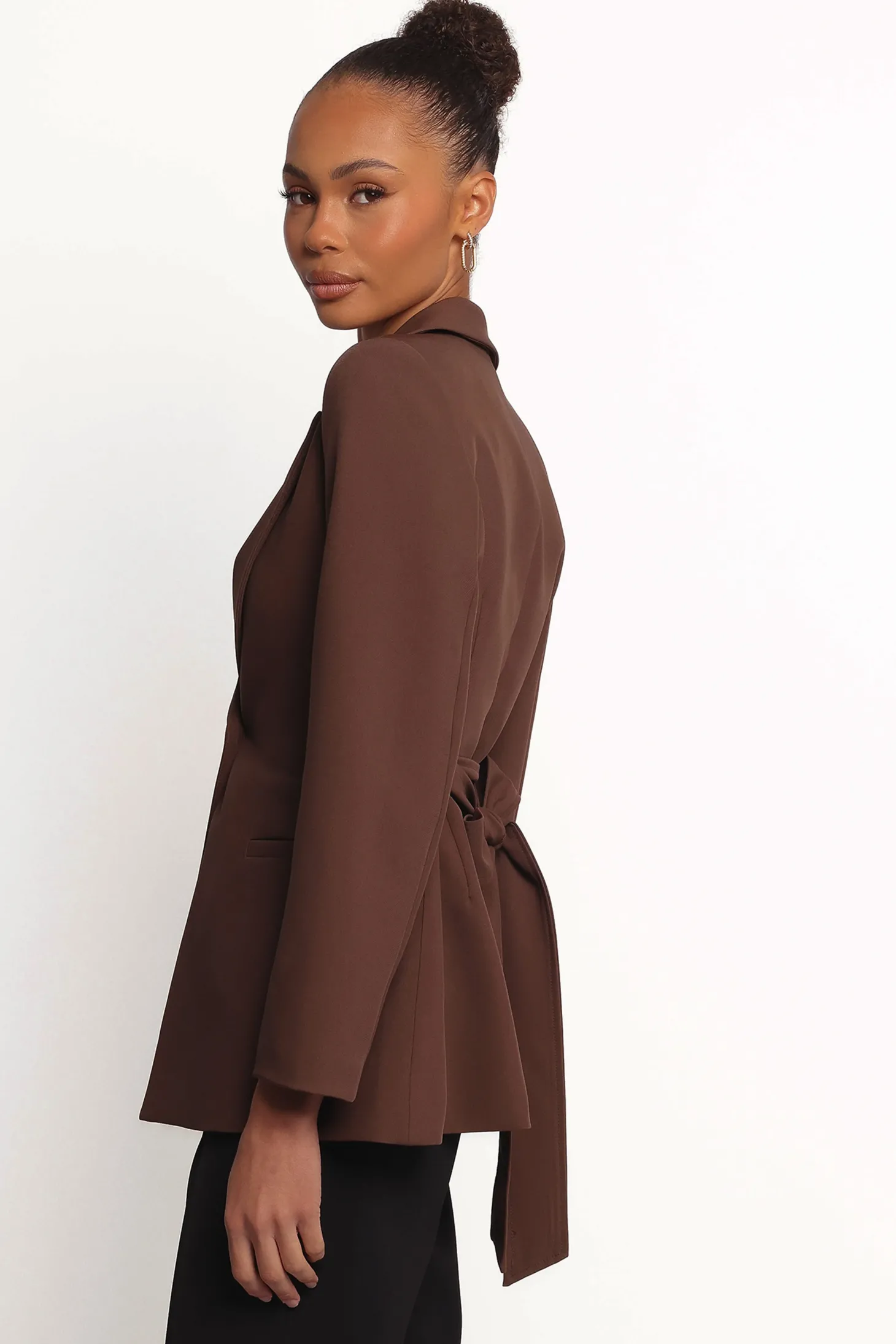 Eliana Waist Tie Blazer