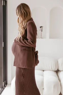Eliana Waist Tie Blazer
