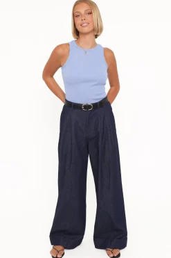 Elinor Cuffed Denim Pant