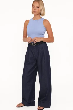 Elinor Cuffed Denim Pant