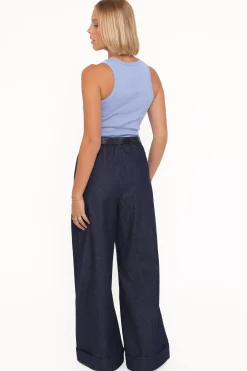 Elinor Cuffed Denim Pant