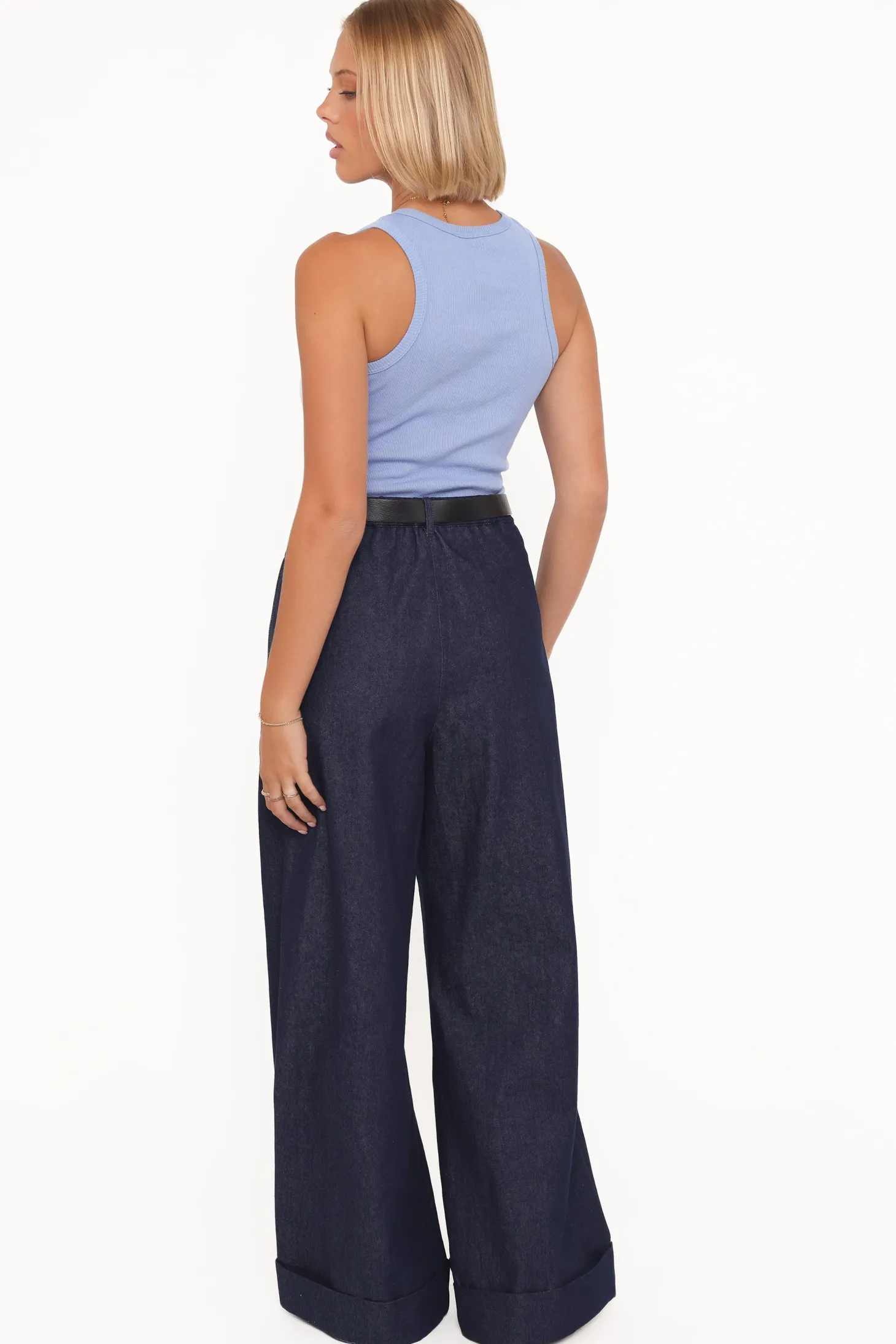 Elinor Cuffed Denim Pant