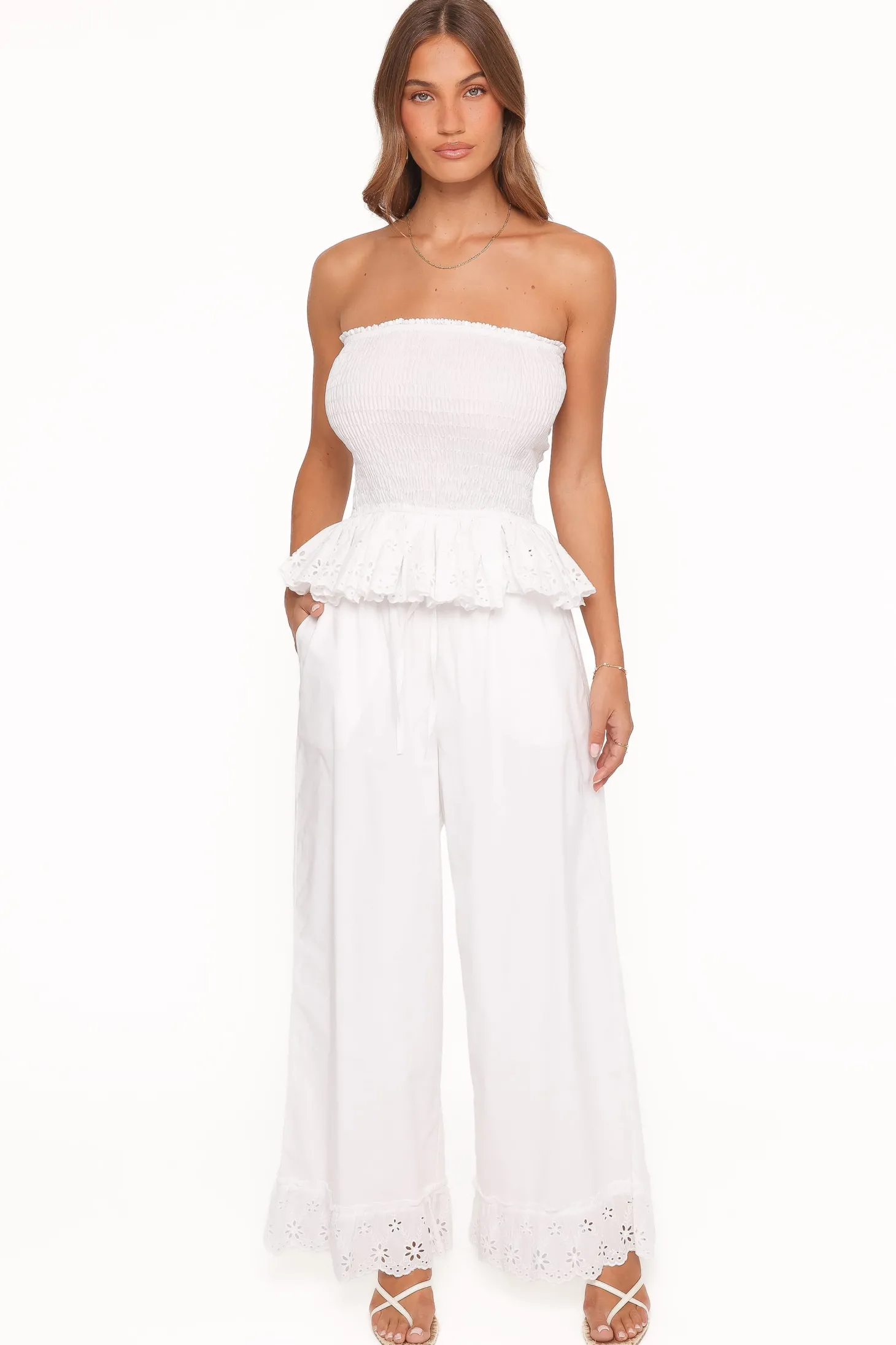 Eliska Frill Hem Pant