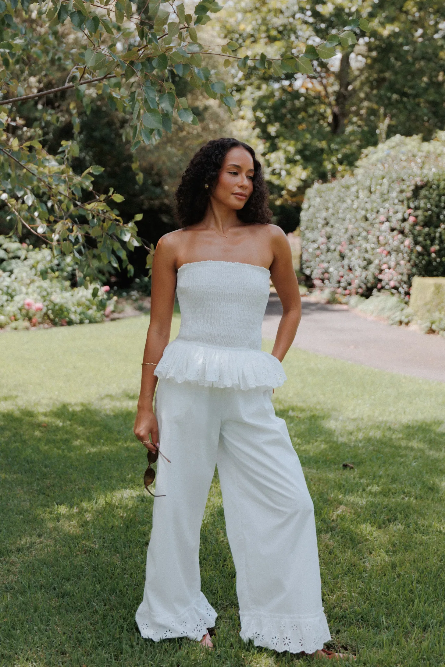 Eliska Frill Hem Pant