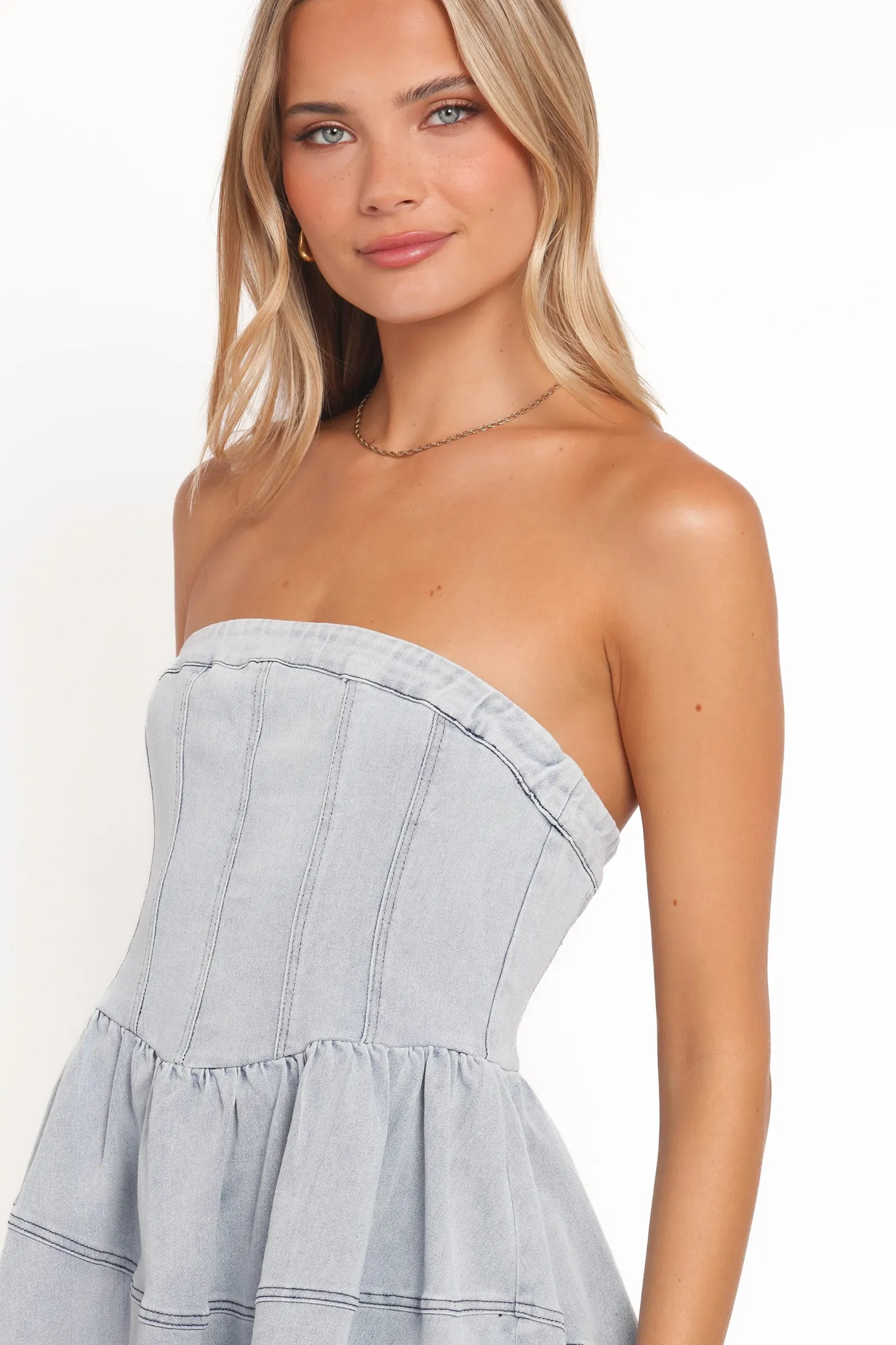 Ellen Strapless Mini Dress