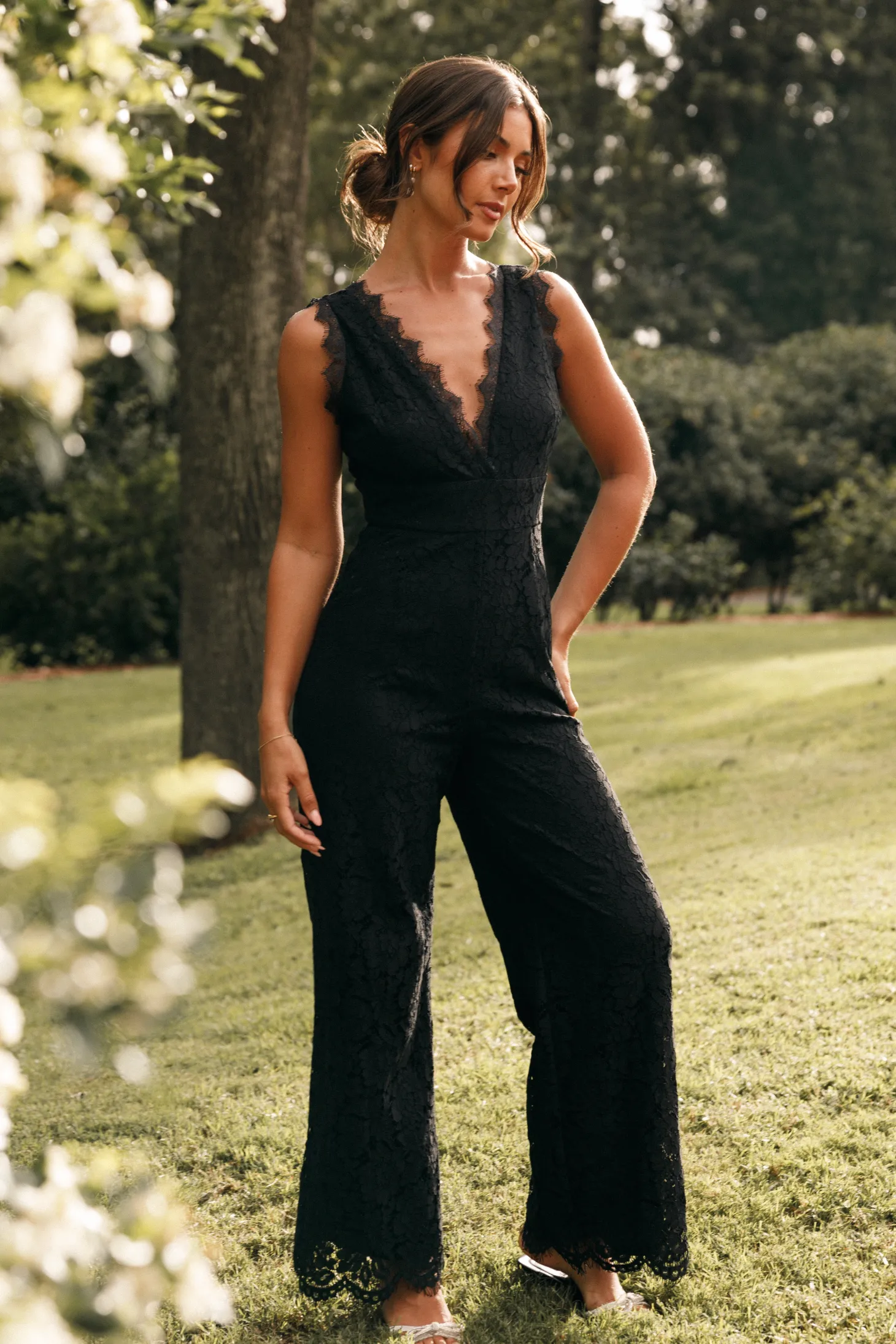 Eloise Lace Jumpsuit